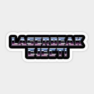 Transformers: Laserbeak Eject! Sticker